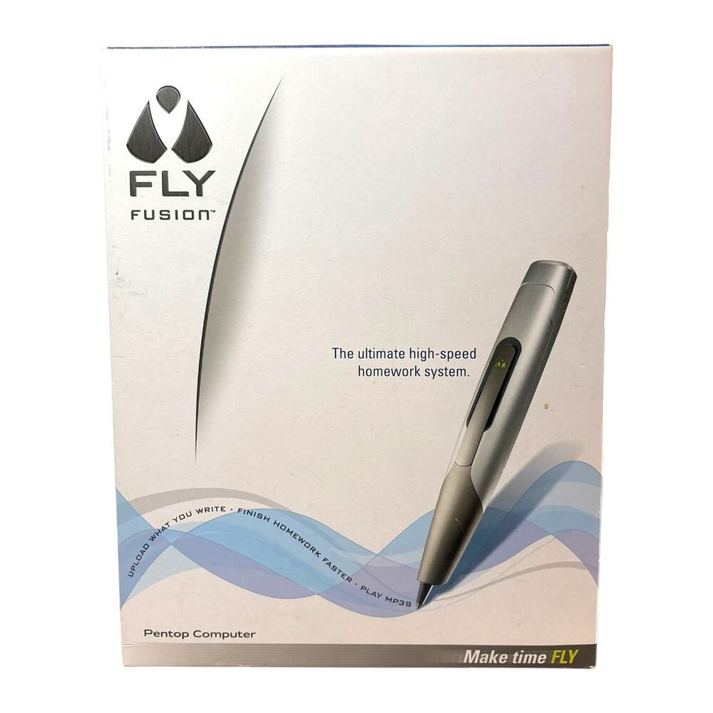 SEALED "FLY Fusion" Electronic Pentop Computer 2007 LeapFrog Digital Pen NEW